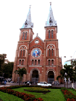 Saigon, Hochiminh ville, Cathedrale